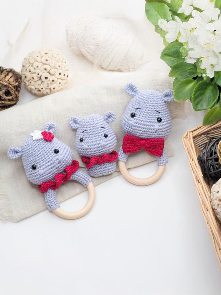 Hippo Teethers