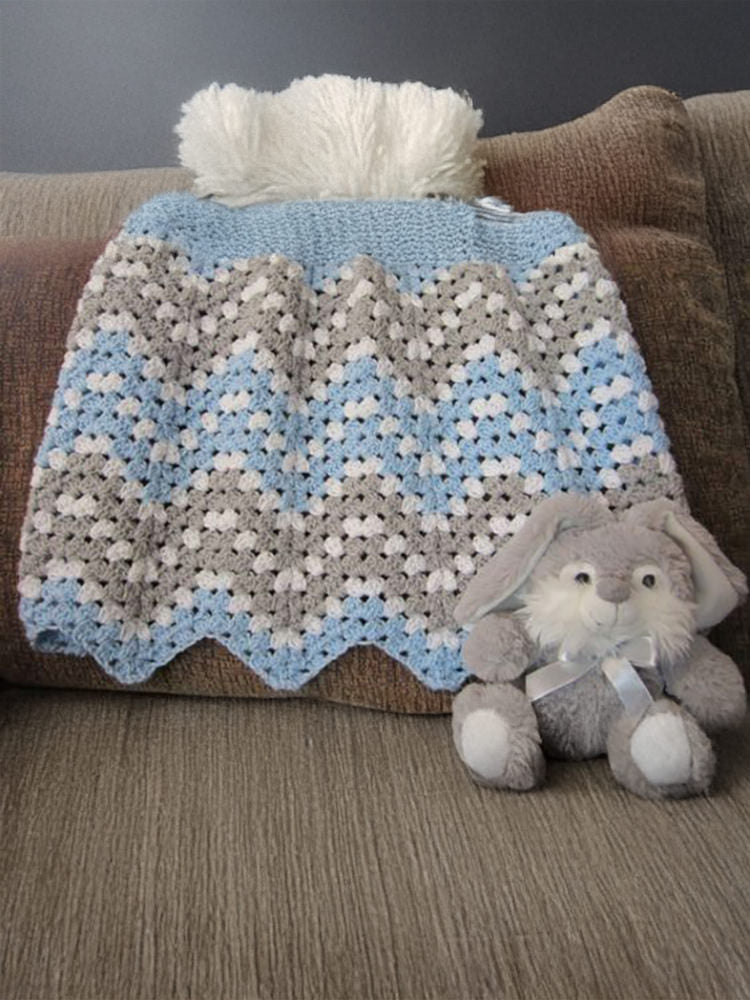 Shell Newborn Blanket