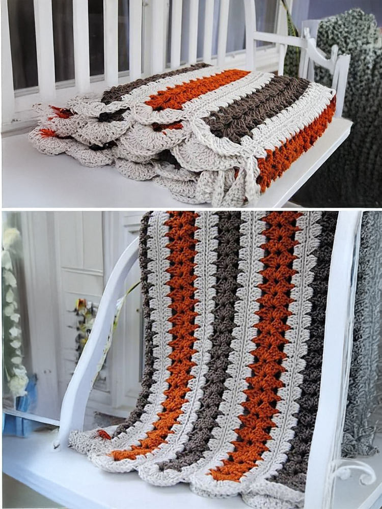 Stripes Infant Blanket