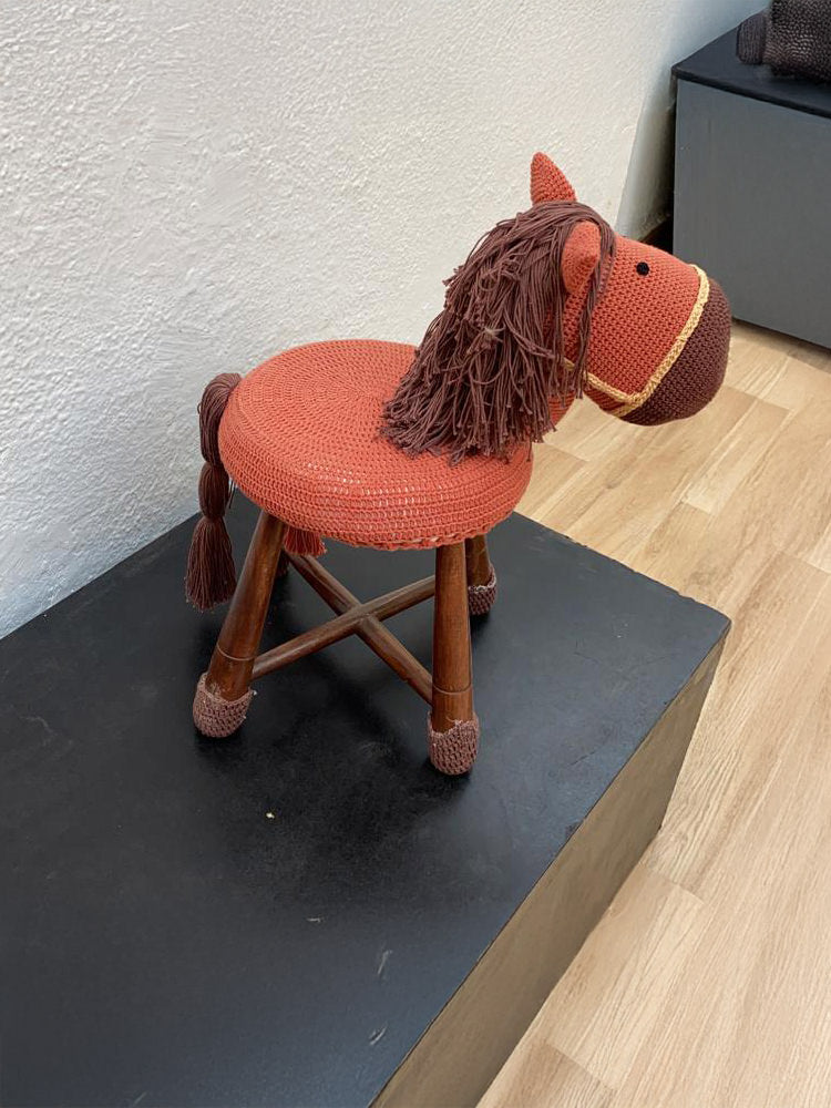 Tall Horse Stool